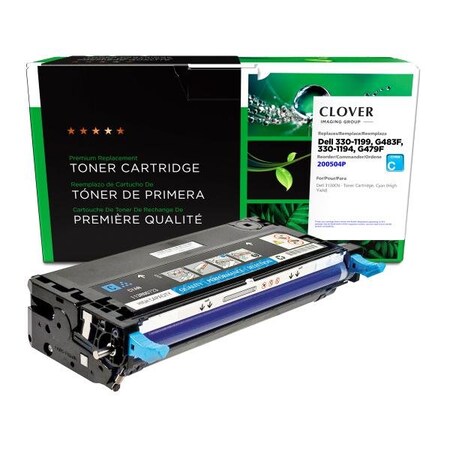 Clover Imaging Group Imaging Remanufactured High Yield Cyan Toner Cartridge 200504P